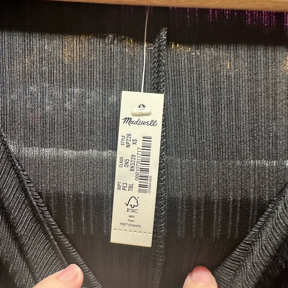 Madewell VAQUITA RIB KNIT DRESS NWT - Picture 5 of 7